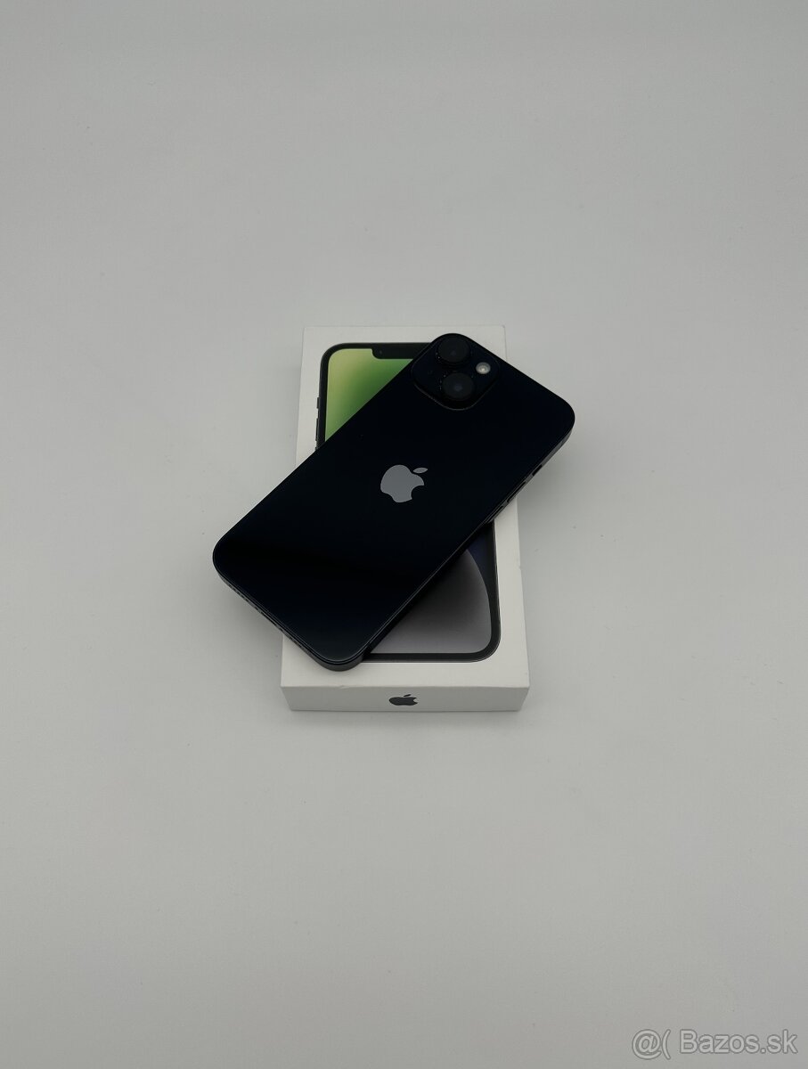 iPhone 14 128GB Midnight (100% Batéria) + DARČEK