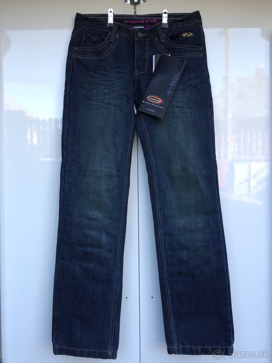 Nové riflové motonohavice Held