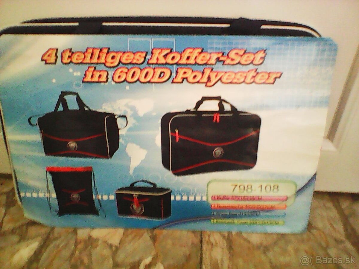 Cestovné tašky -4- SADA