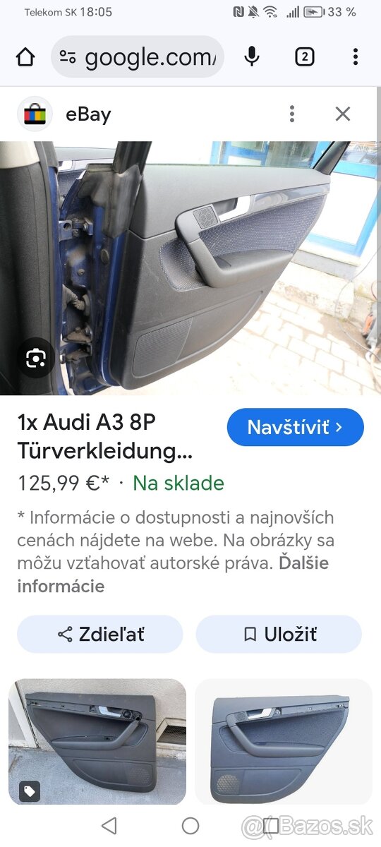 Audi a3 8p1