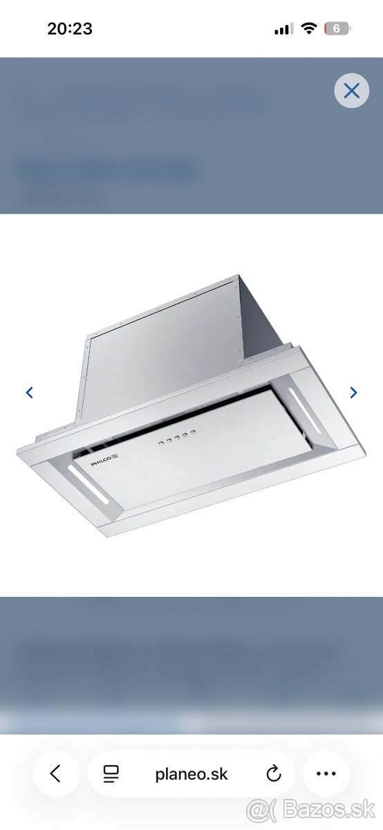 Nerezový digestor philco