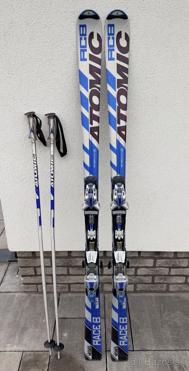 Predám lyže ATOMIC Race 8, 166 cm