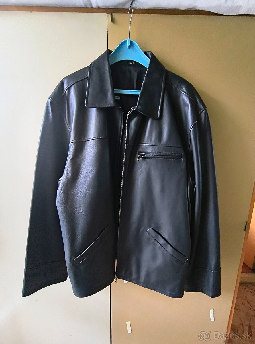Kožená bunda pánska