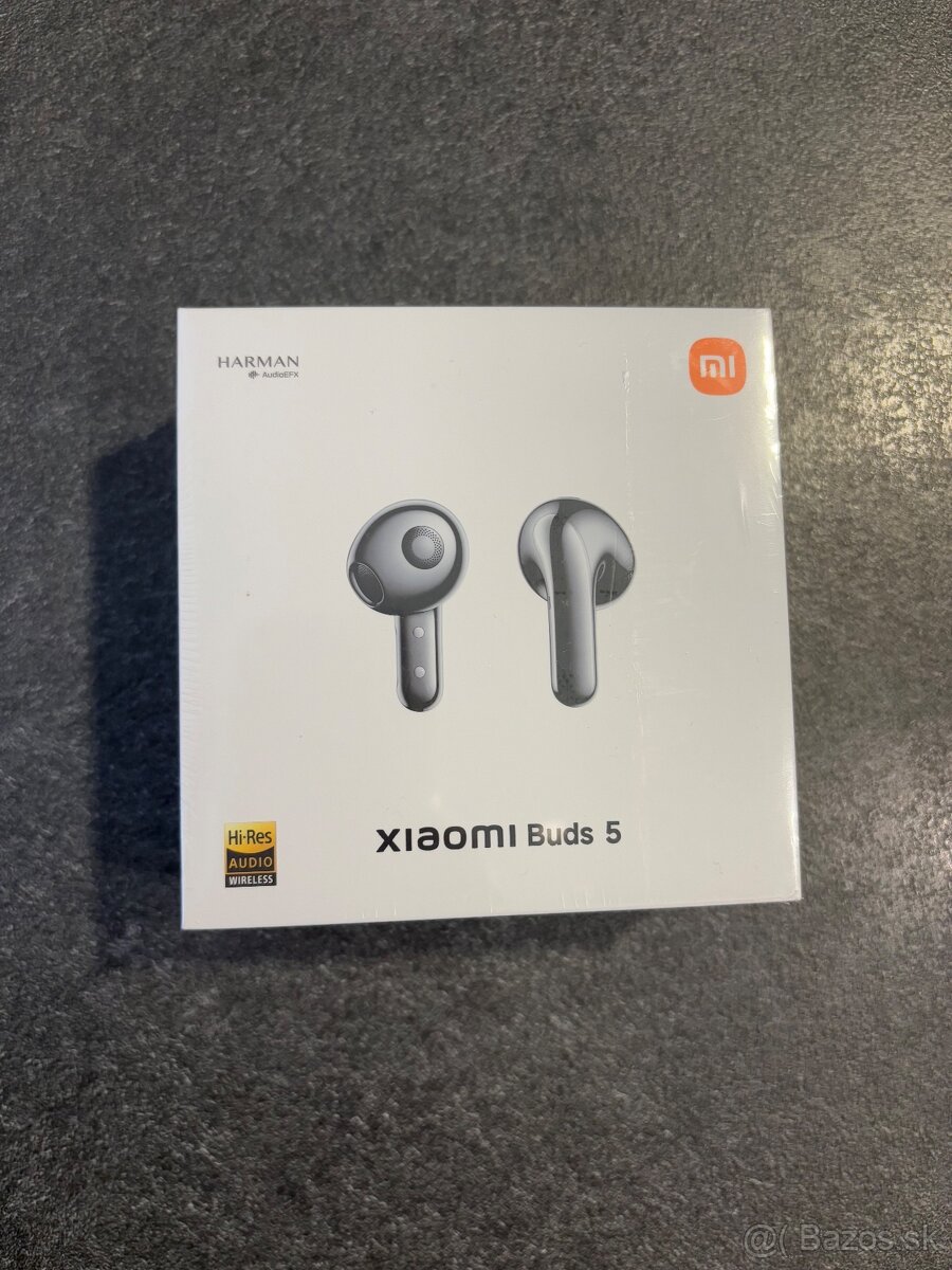 Slúchadlá Xiaomi Buds 5 Graphite Black
