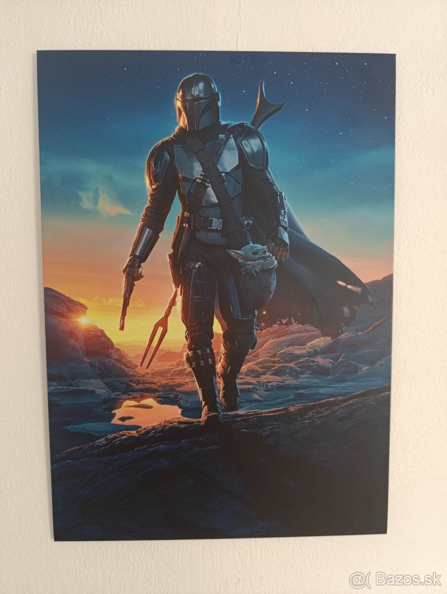 Predám štyri Star Wars Displates