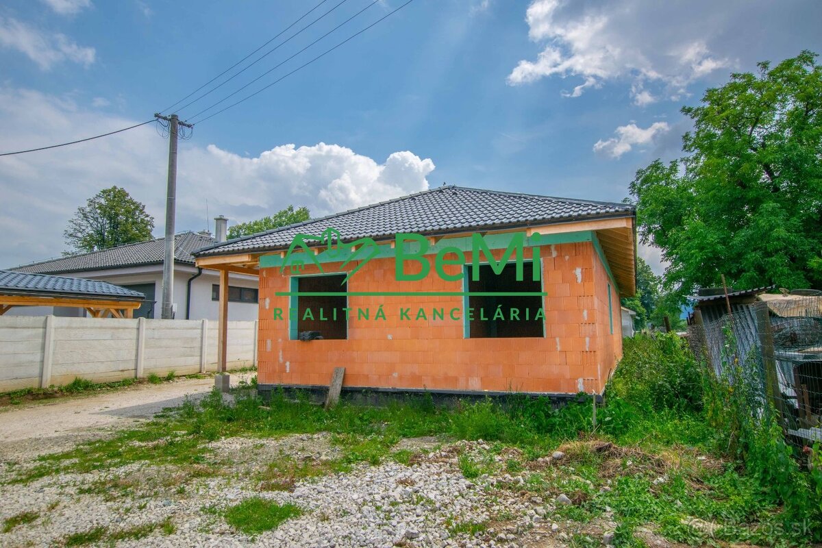 Predaj, novostavba nízkoenergetický bungalov, 130m2, Sveder