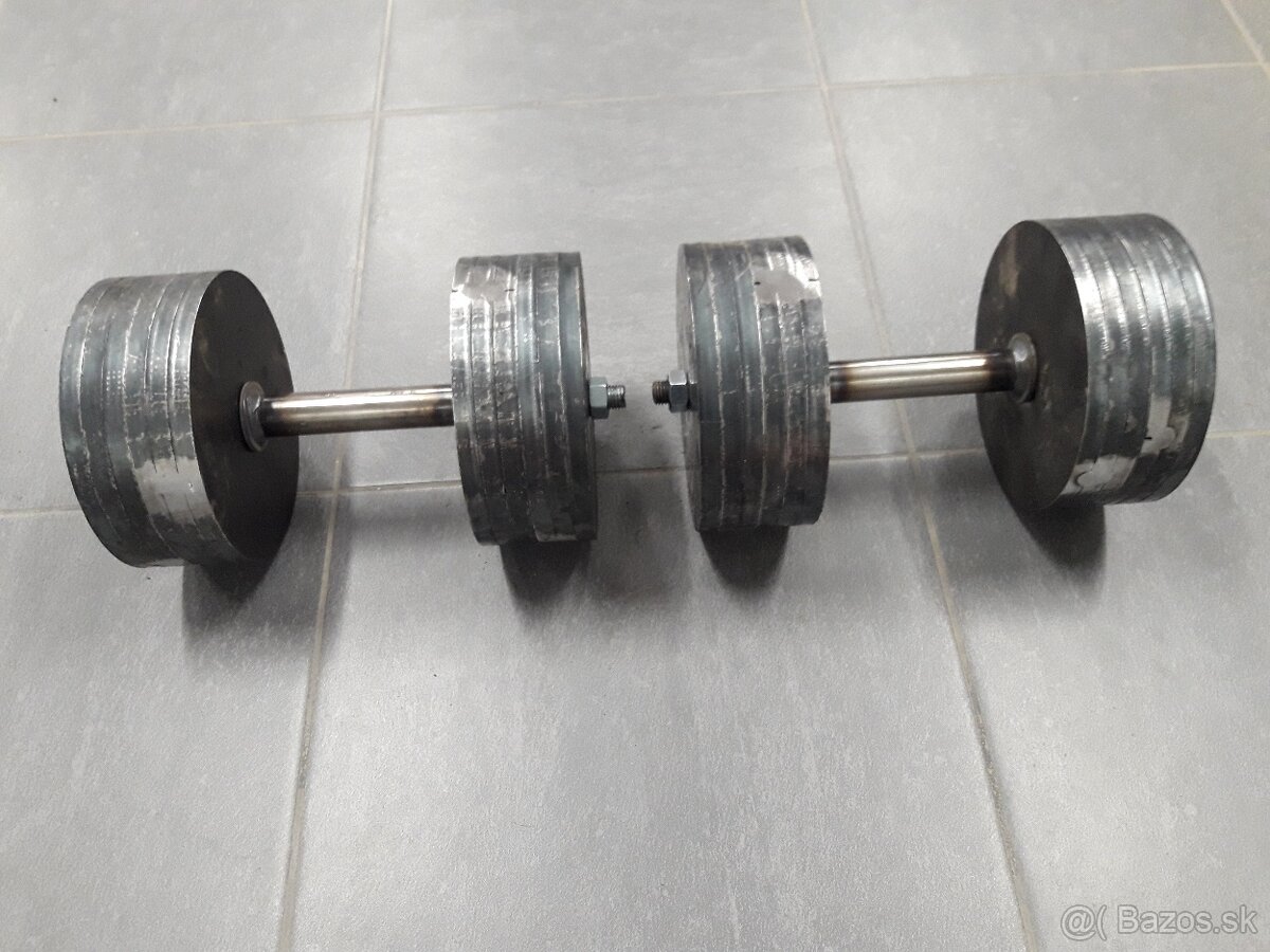 Jednorucky cinky 2x30 kg