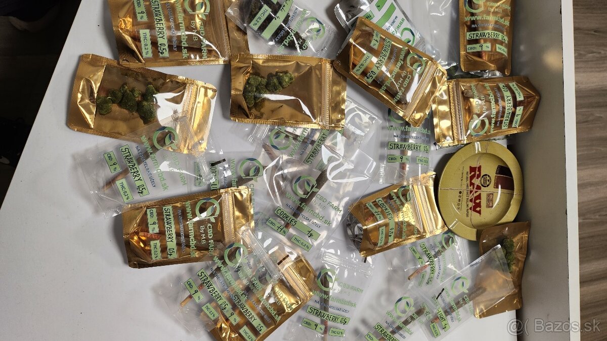 Predám konopné kvety CBD – do 0,2% THC