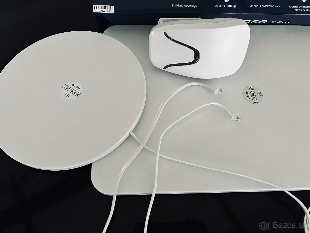 Ešte rok v záruke BABYSENSE 2 Pro monitor dychu set
