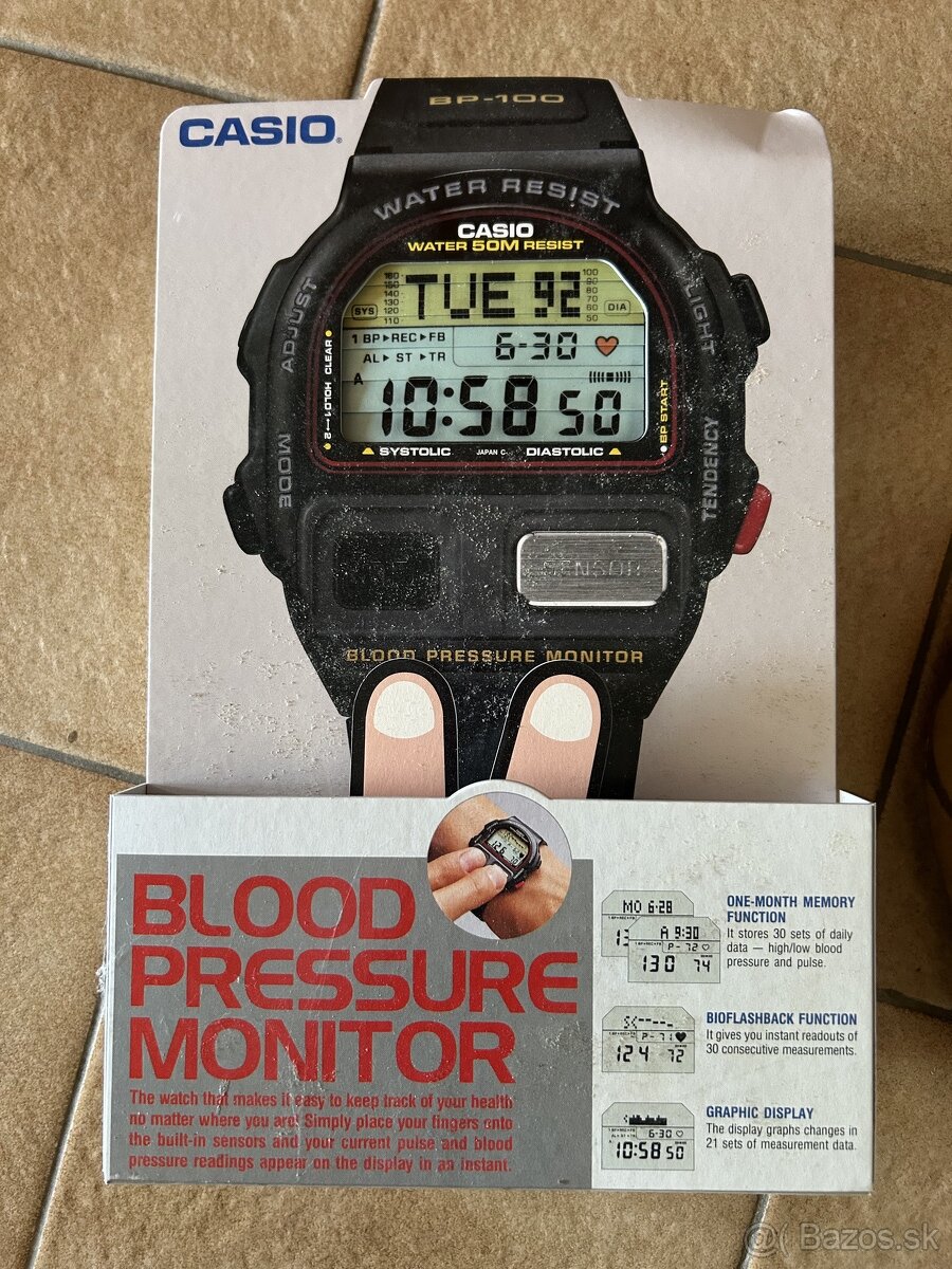 reklamny stojancek na Casio