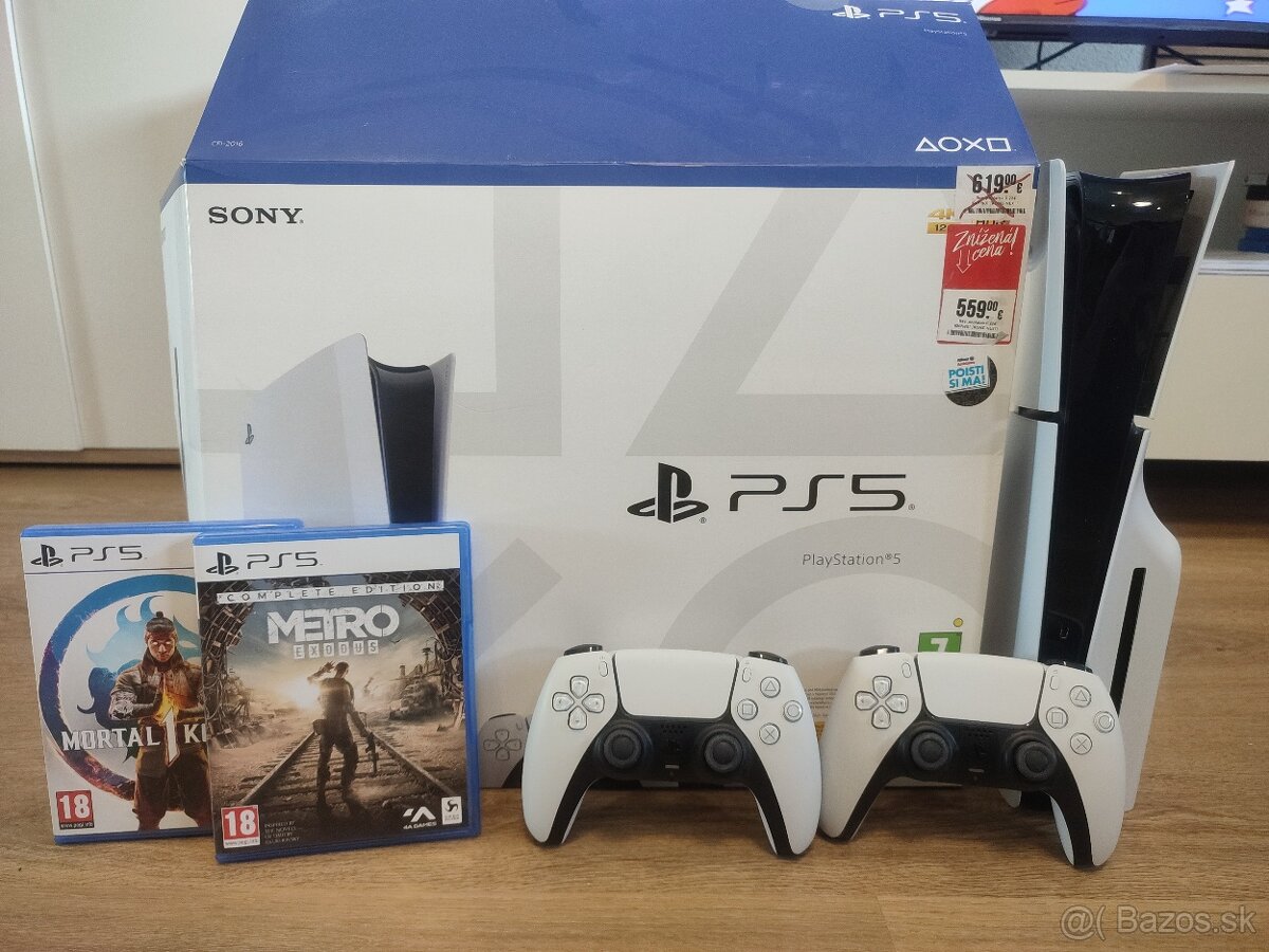 PS 5 Model SLim mechanická verzia