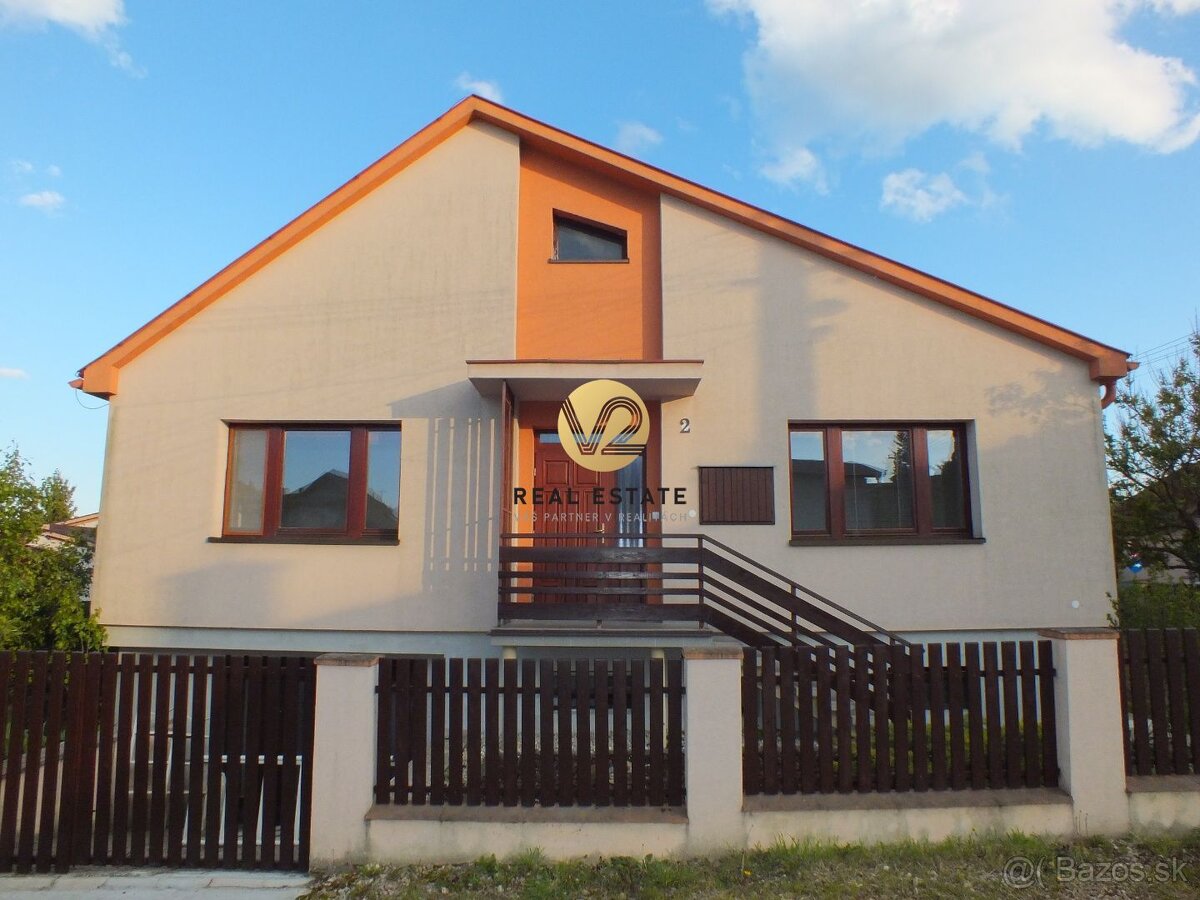 Na predaj 6i rodinný dom 250m2 po rekonštrukcii Nitra - Čer