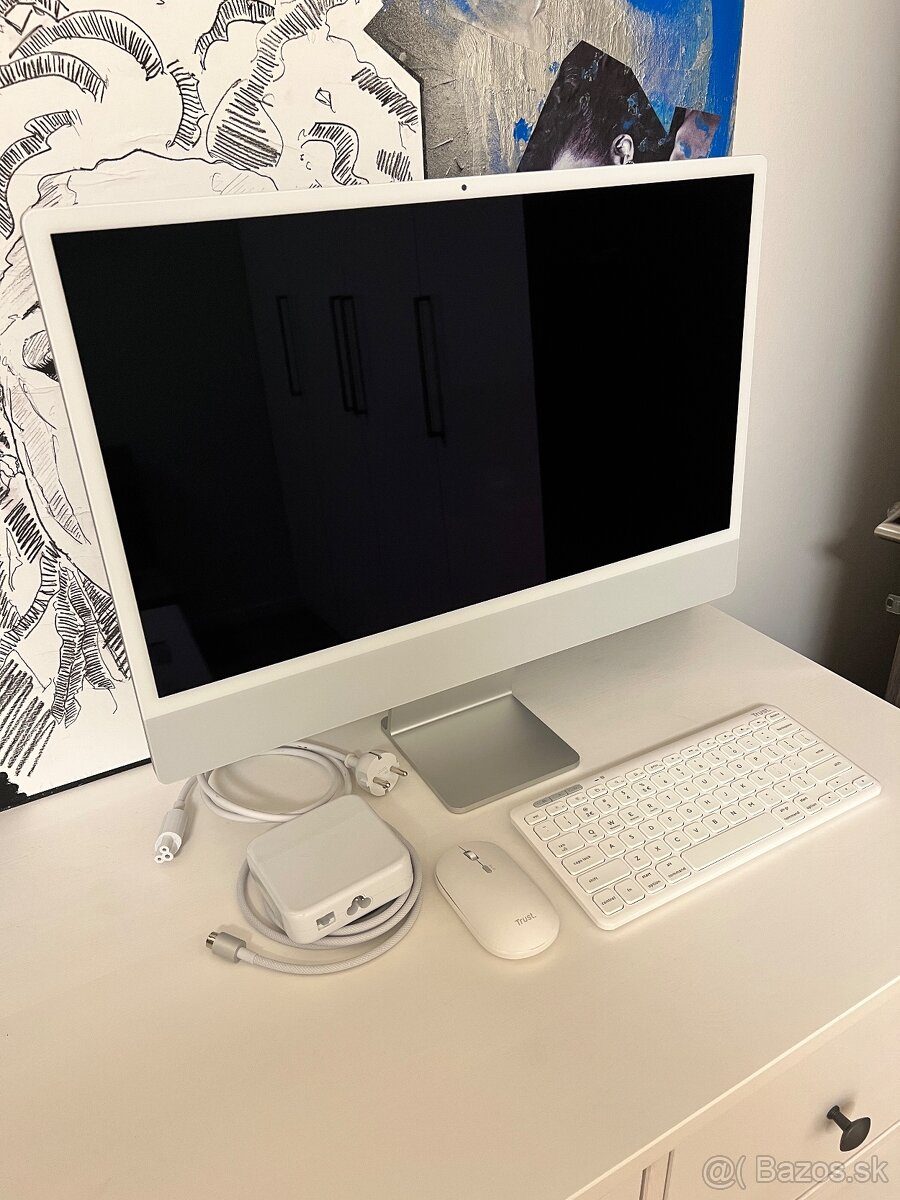 Apple iMac 24" 4.5K M1 8-core 8GB 256GB Silver