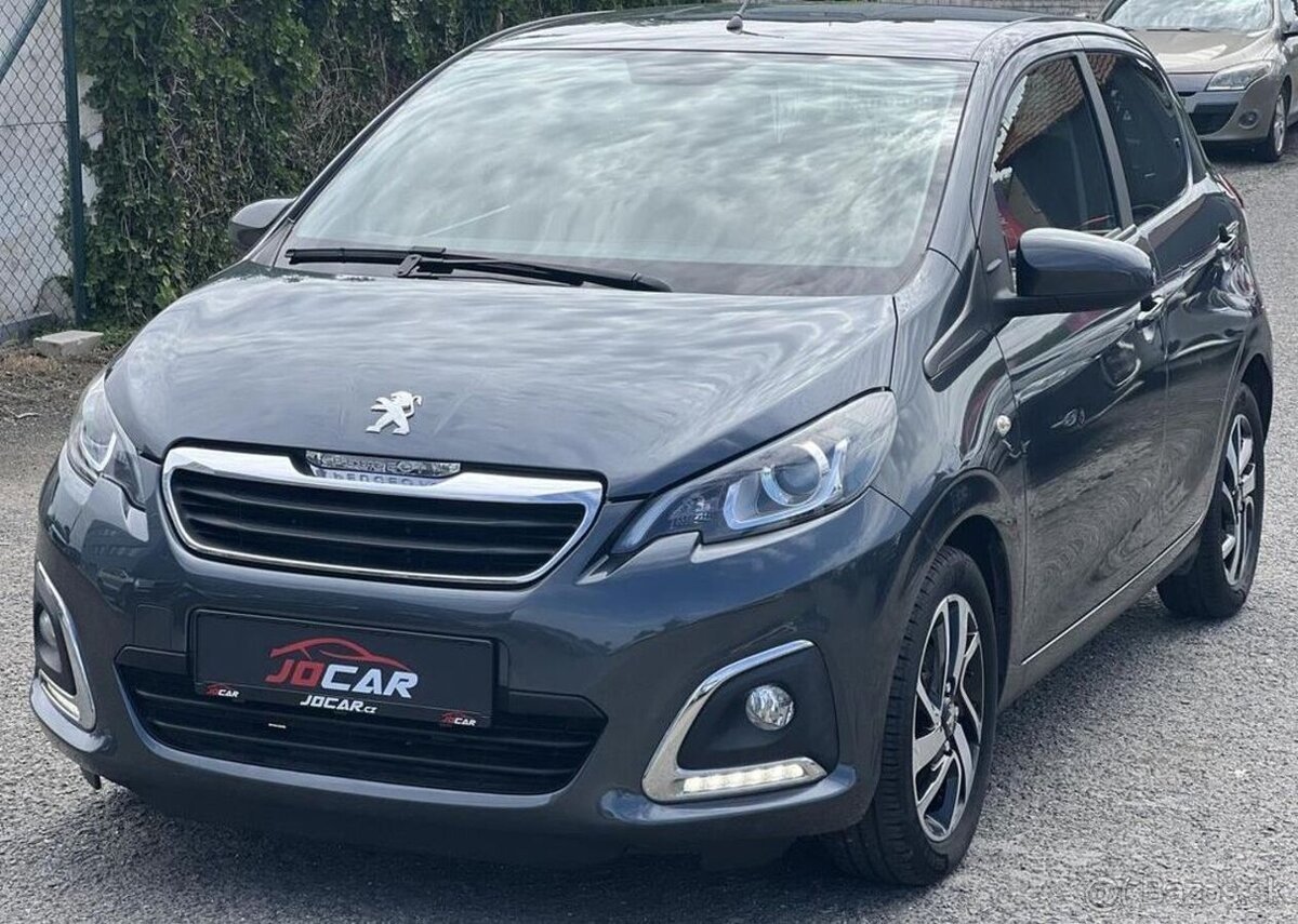 Peugeot 108 1.0i KLIMATIZACE TEMPOMAT ALU benzín manuál