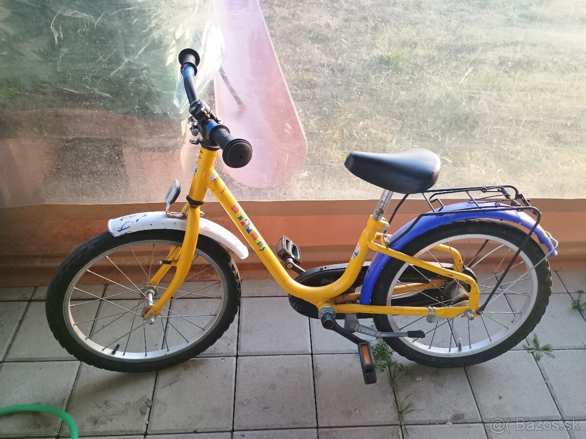 Predam bicykel 18'' vhodny pre deti 5-7 r.(115 – 125 cm)