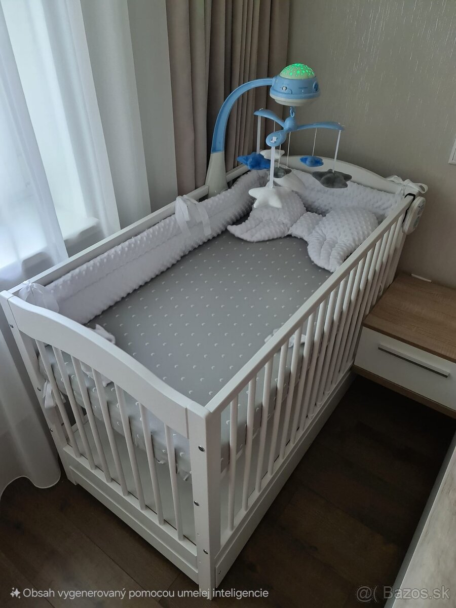 Detská postielka s matracom