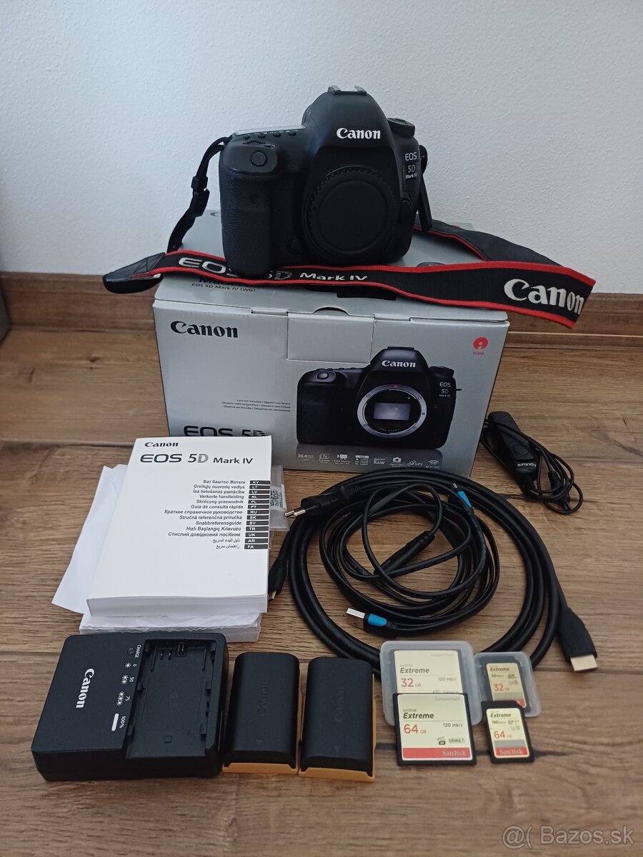 Canon eos 5d mark iv , objektív 24-70