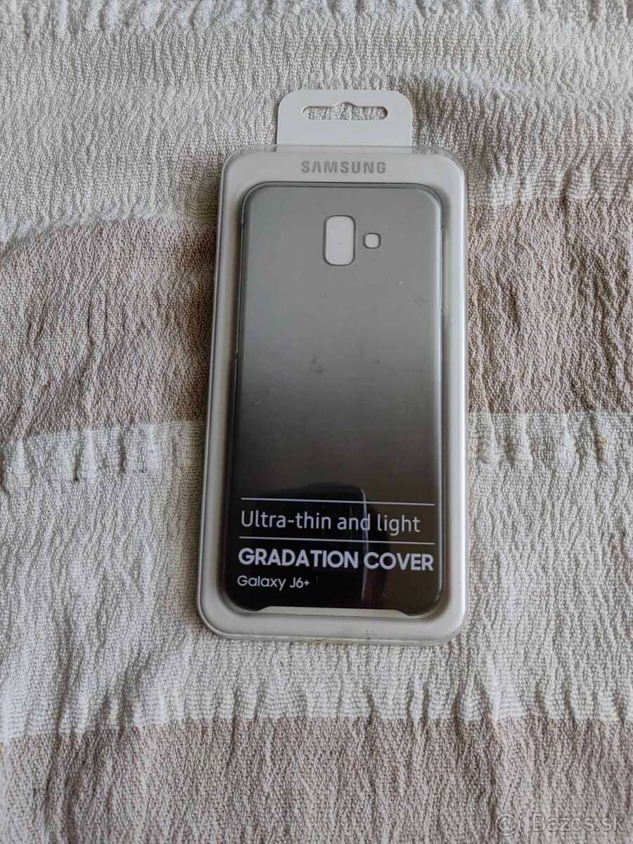 Obal zadný na j6 plus 2018 čierny