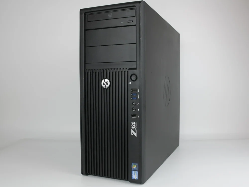 HP Z420 - E5-1620 v2, 32GB, M2000 4GB, 256GB SSD, ZÁRUKA, OS