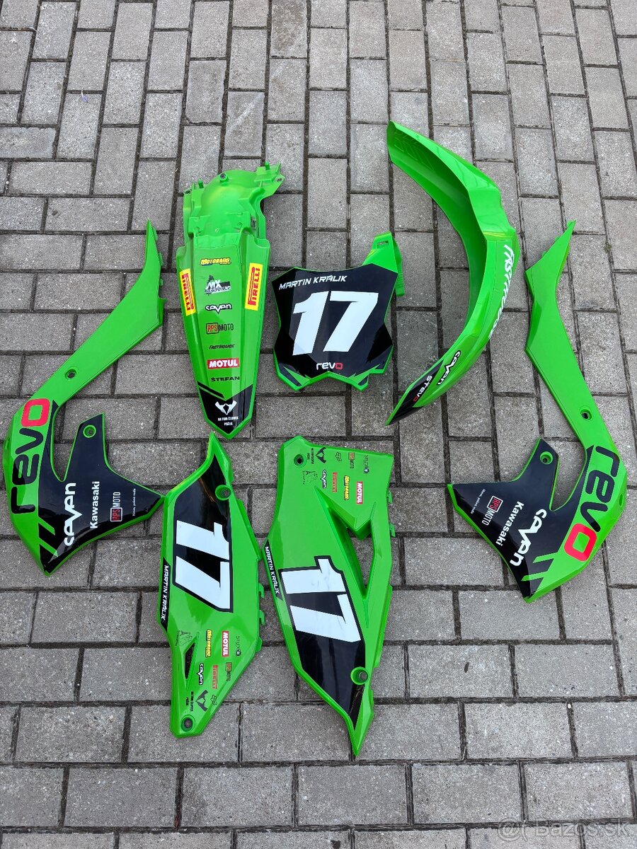 Sada plastov Kawasaki kxf 250