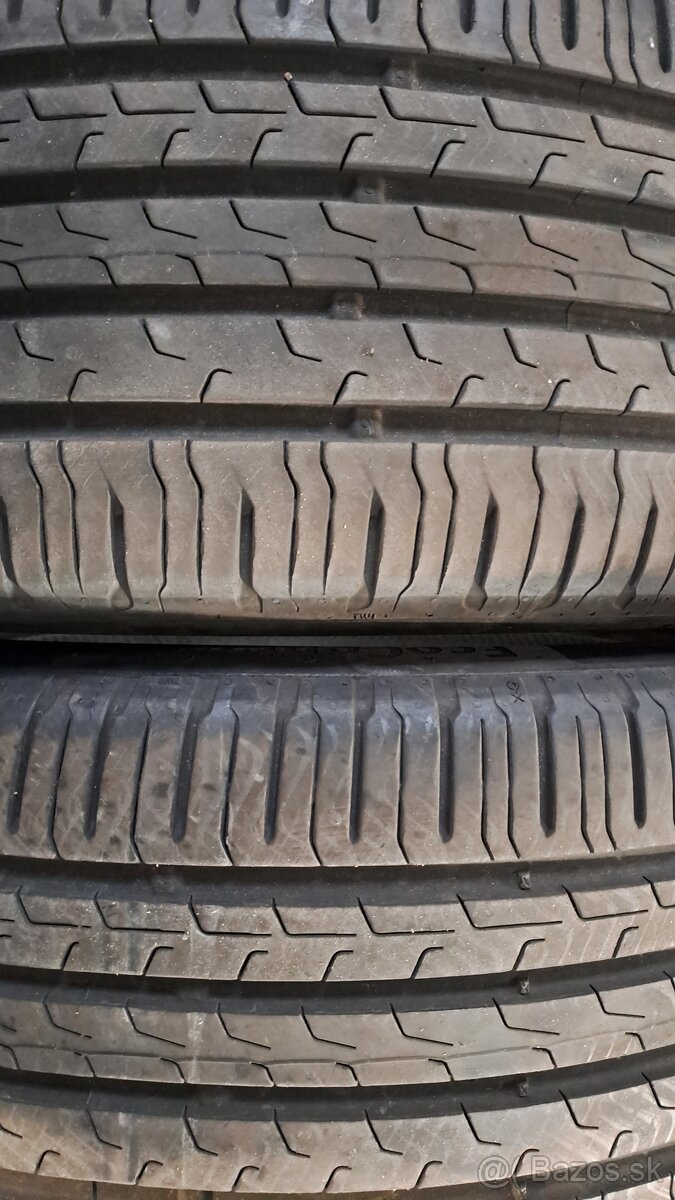 Predám 2ks jazdené letné 235/45r19-99V Continental