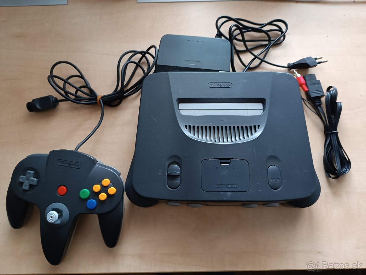 Nintendo 64 HDMI výstup, hry 9ks + príslušenstvo