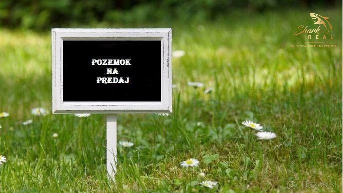 Slnečný pozemok v obci Banka