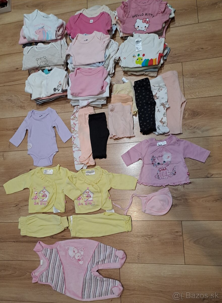 Balík oblečenia pre dievča veľkosť 56