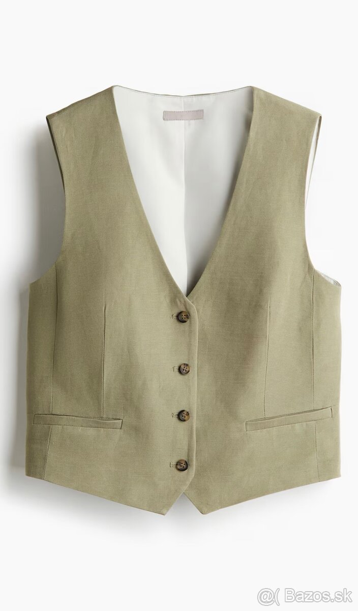 Lanova vesta H&M 40 velkost sedi na M