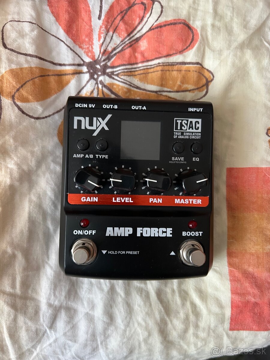 Nux amp force multi efekt