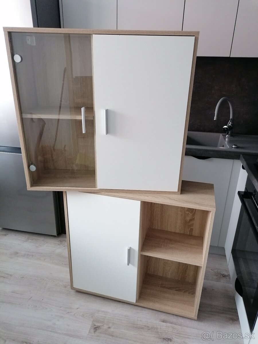 Predám dve skrinky do obývačky