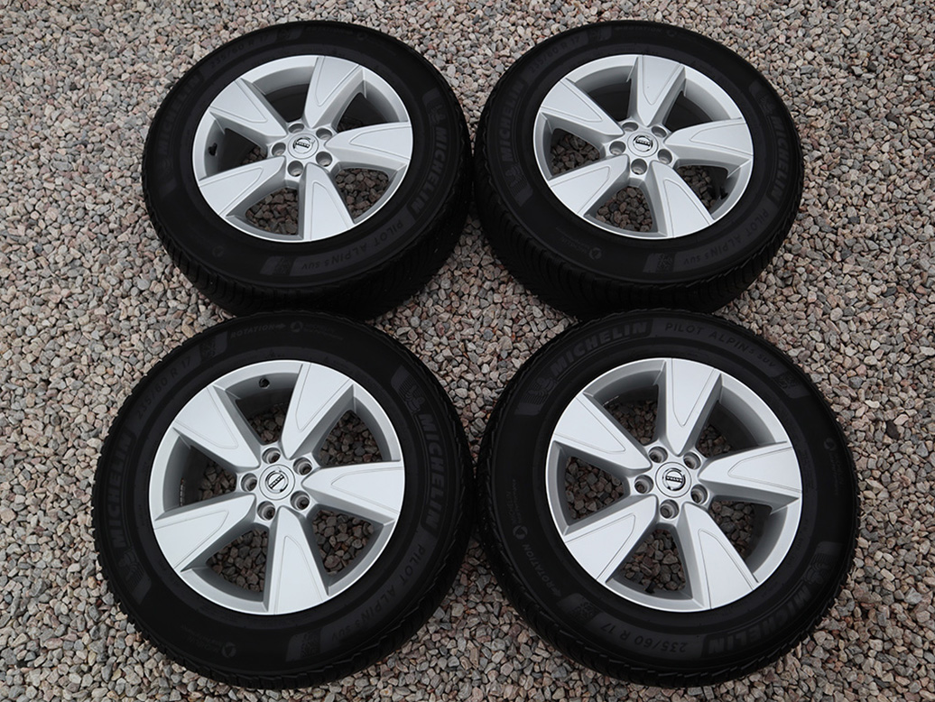 17" Alu kola = 5x108 = VOLVO XC40 – ZIMNÍ – MICHELIN - TOP