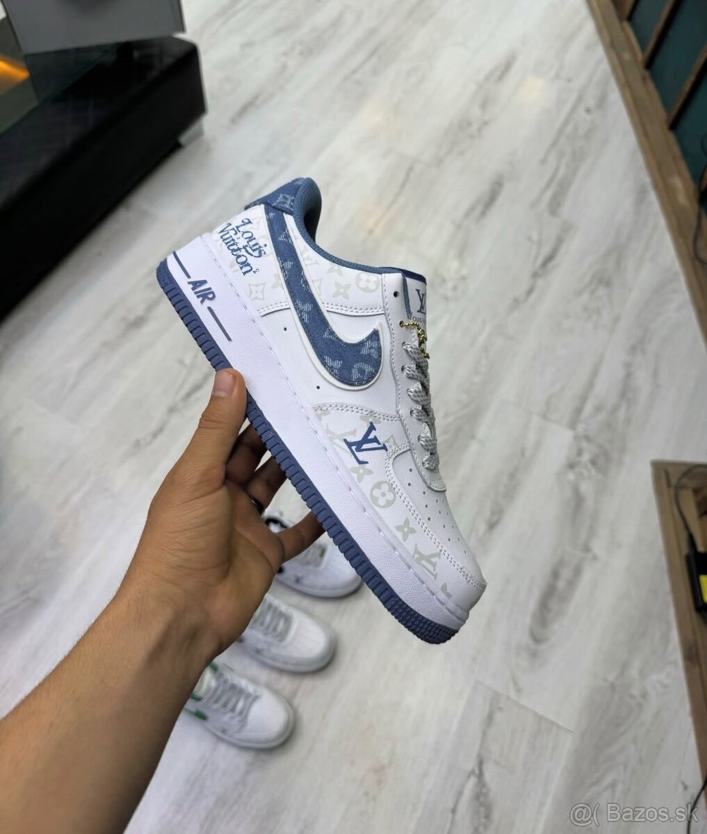Nike Air Force x Louis Vuitton Blue