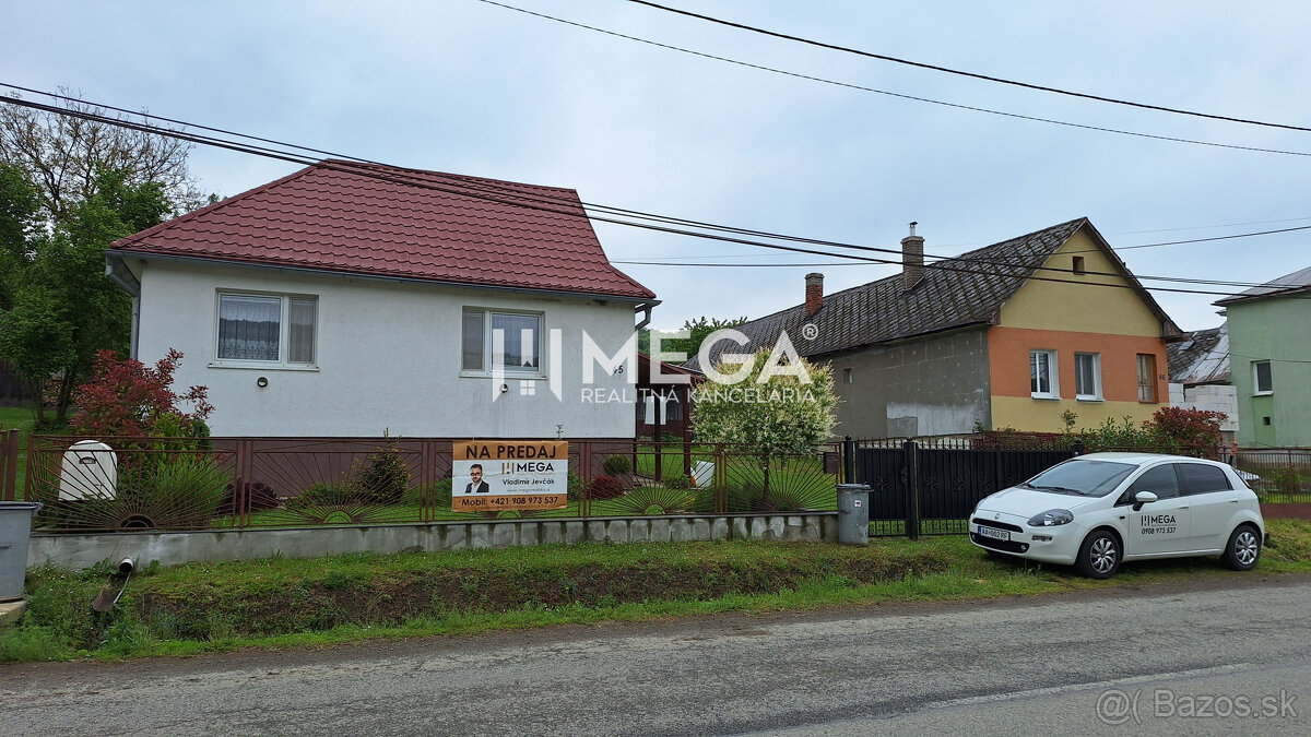 ZĽAVA - PREDAJ - Rodinný dom v obci PČOLINÉ