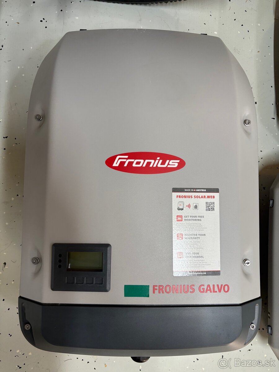 Predam FV menič Fronius Galvo 2,5-1 3ks plne funkčne