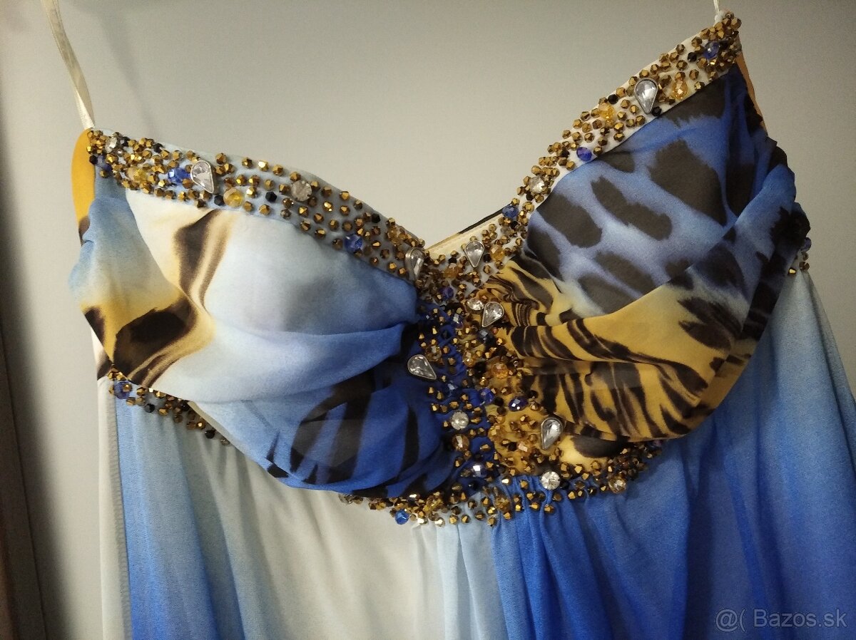 Šifónové spoločenské šaty