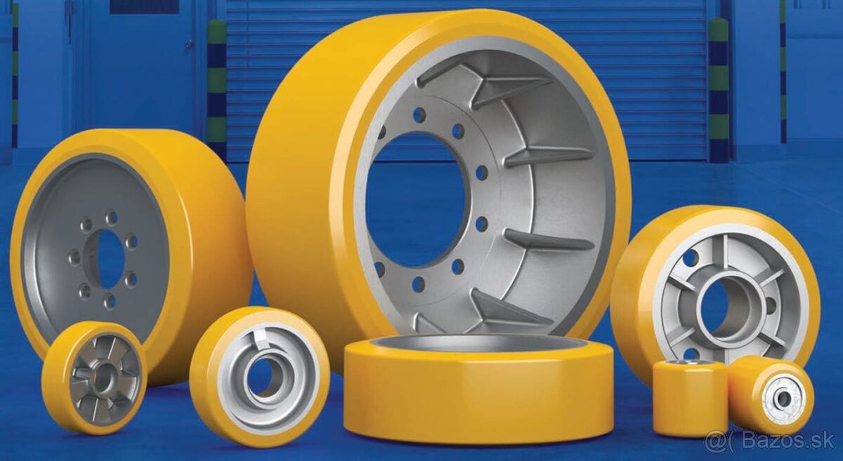 Kolieska na ručné elektrické vozíky