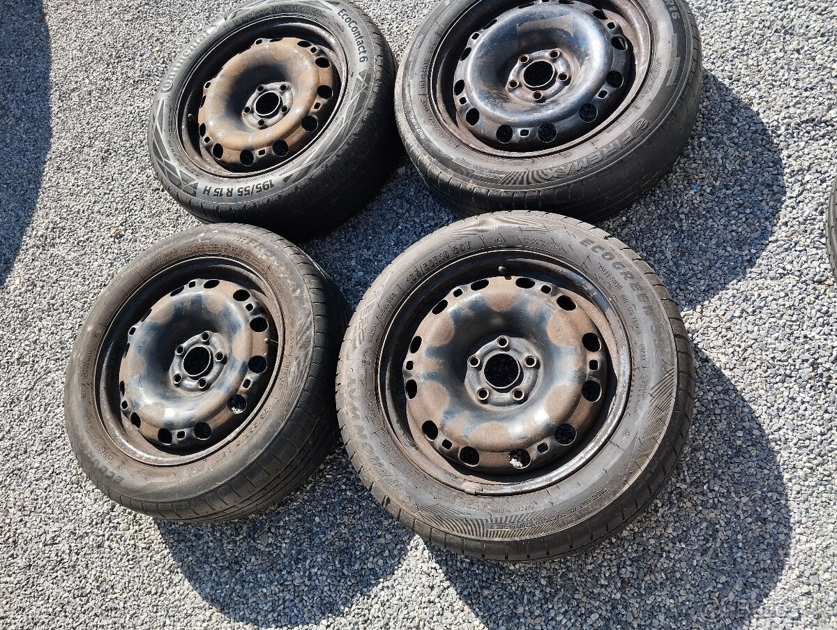 disky, plechače R15 , fabia 2 škoda, fabiu II