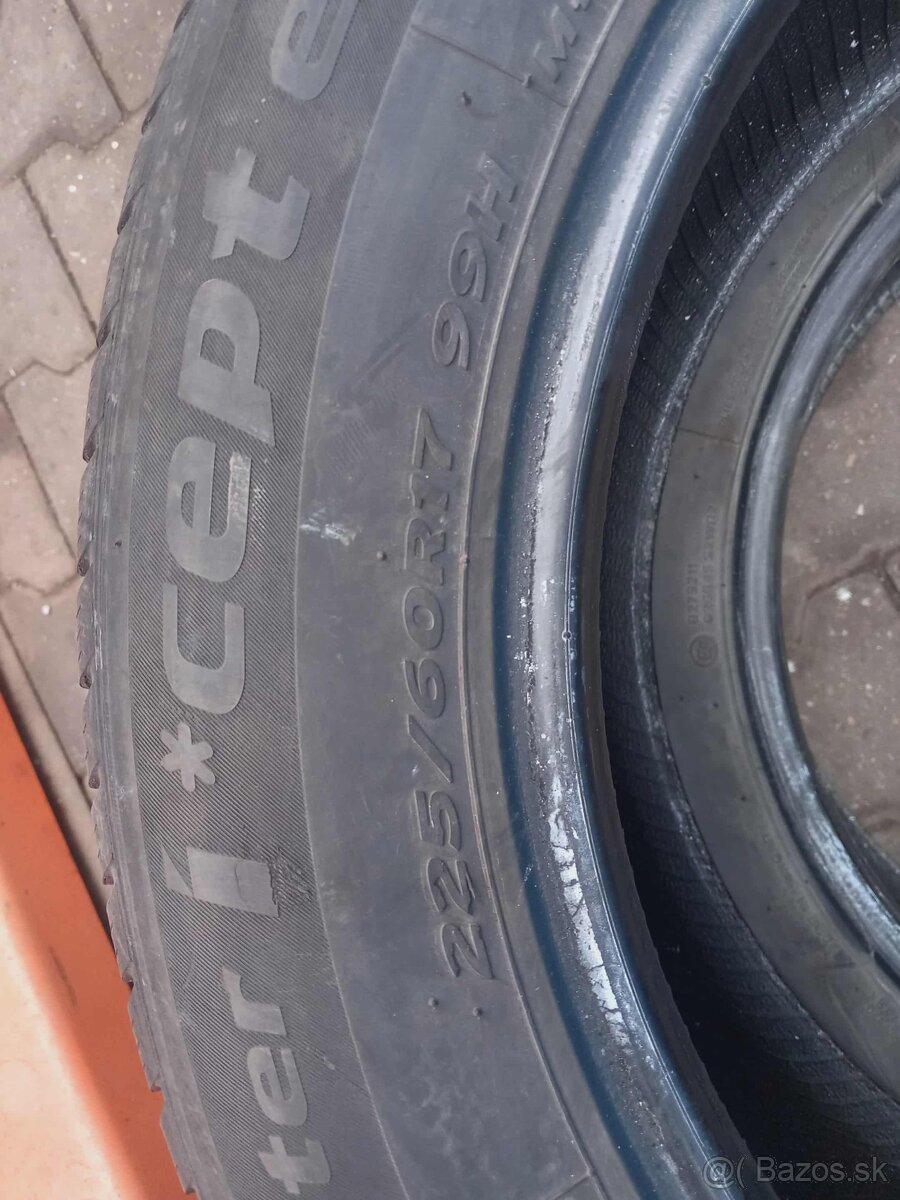 Pneumatiky zimné - Hankook 225/60/17