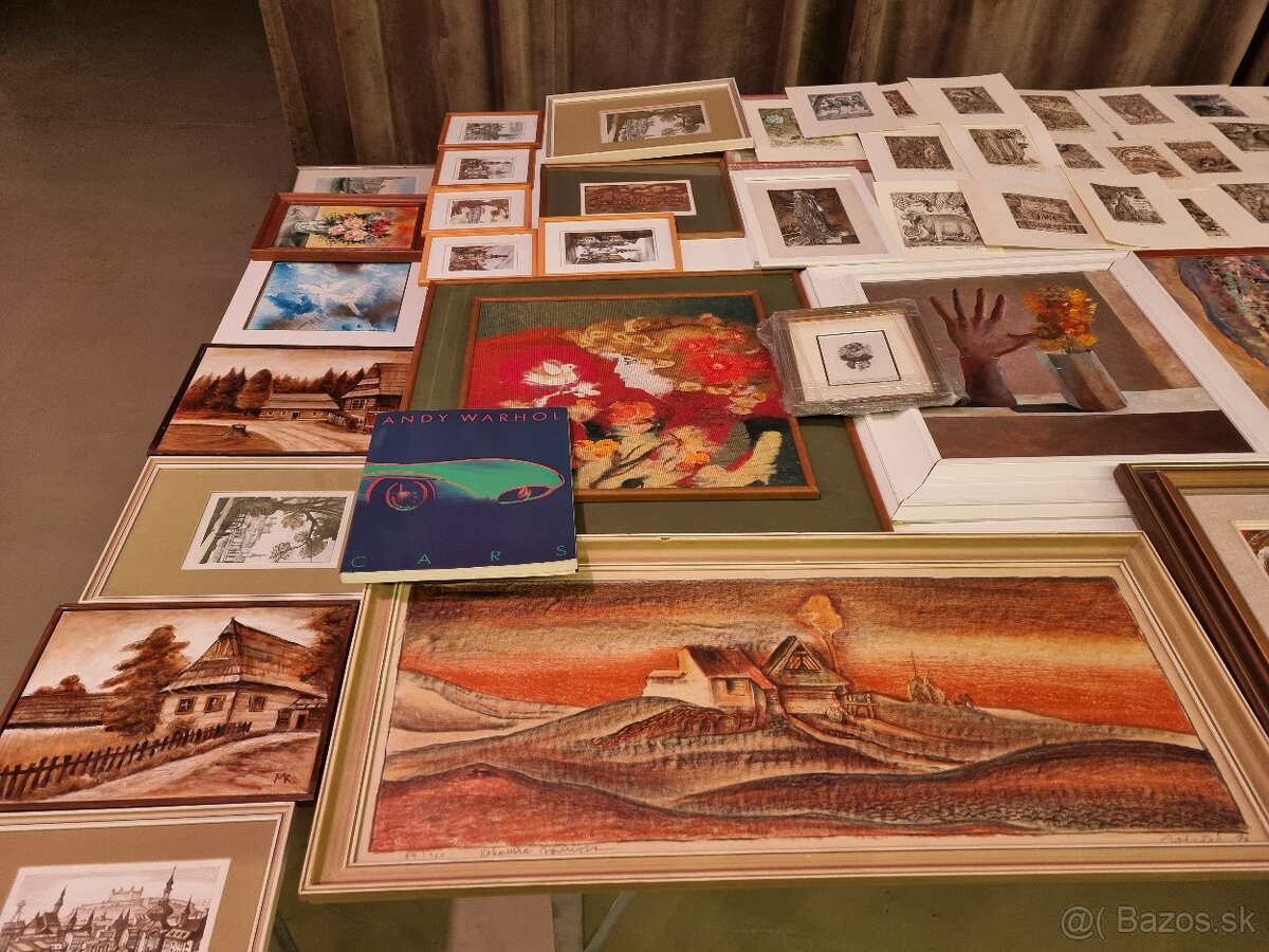 Predám rôzne obrazy a grafiky.