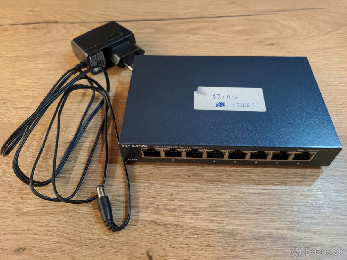 Gigabit 8x switch TP Link TL-SG108