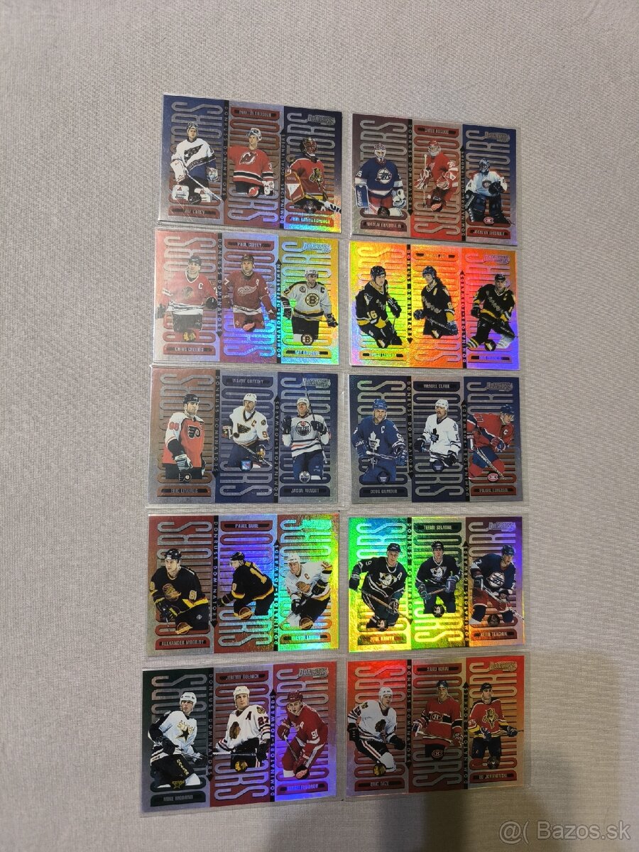 Hokejové kartičky - Donruss dominators