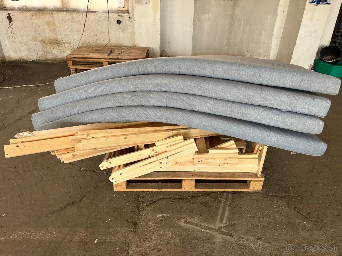 Predam 4 postele a 4 matrace znacka IKEA