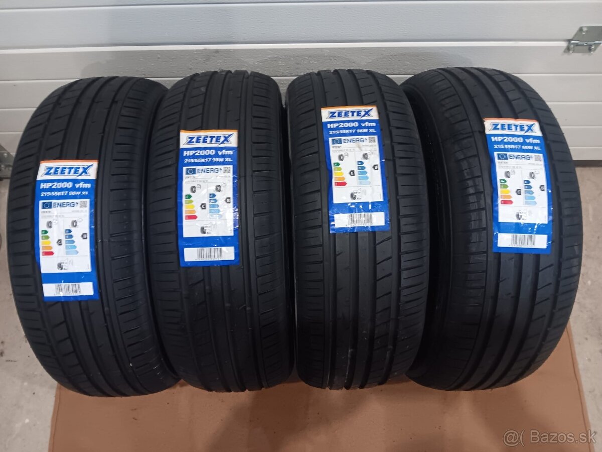 Letné pneumatiky 215/55r17
