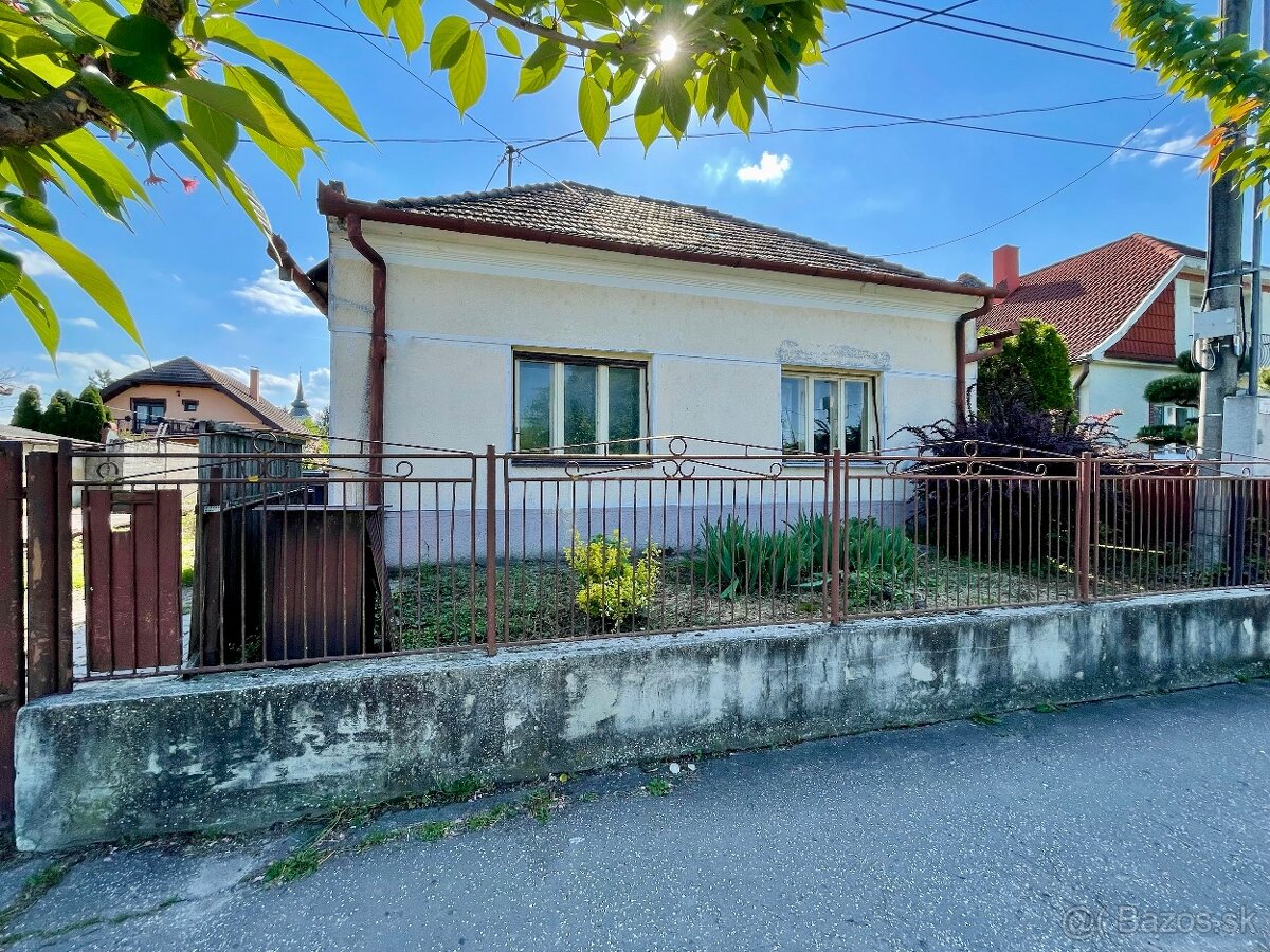 Na predaj 6-izbový RD v meste Veľký Meder