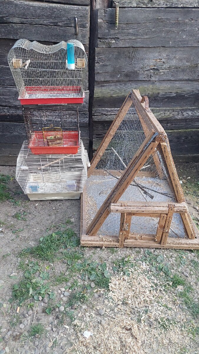 Predám klietky pre drobné vtáctvo