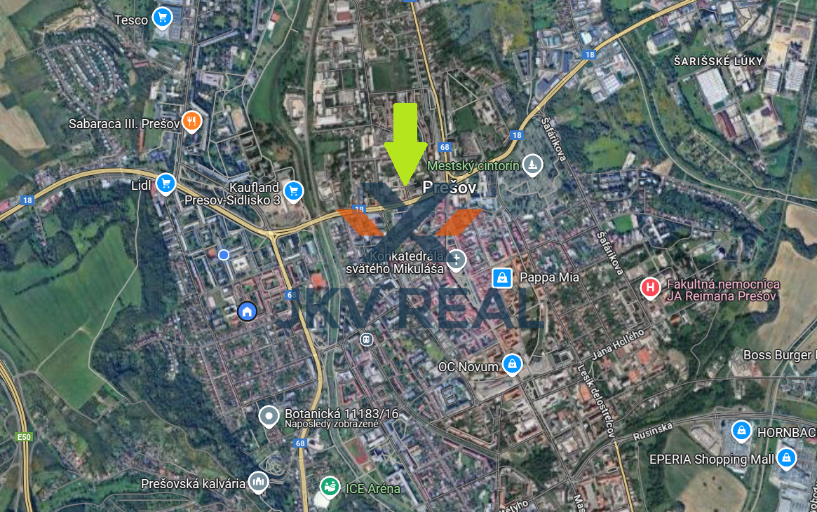 Predám 2i byt s balkónom za DZJ, ul. Grešová, PO