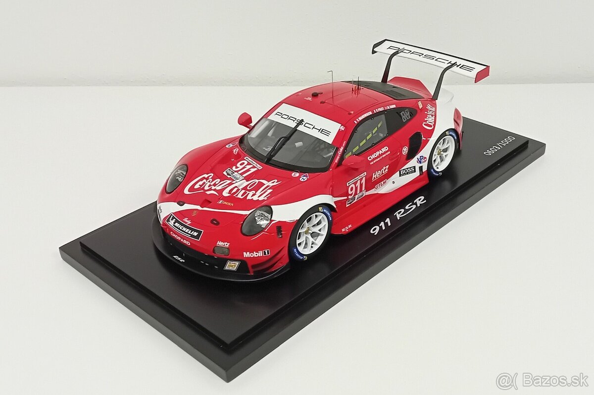 1:18 Spark Porsche 911 RSR Coca Cola Petit 2019