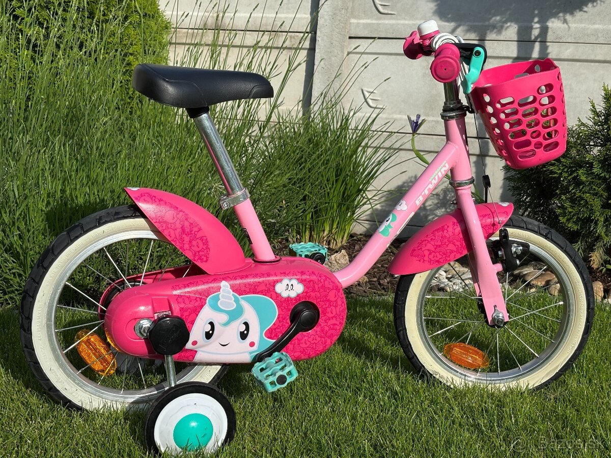 Predám detský bicykel Btwin Unicorn 14.