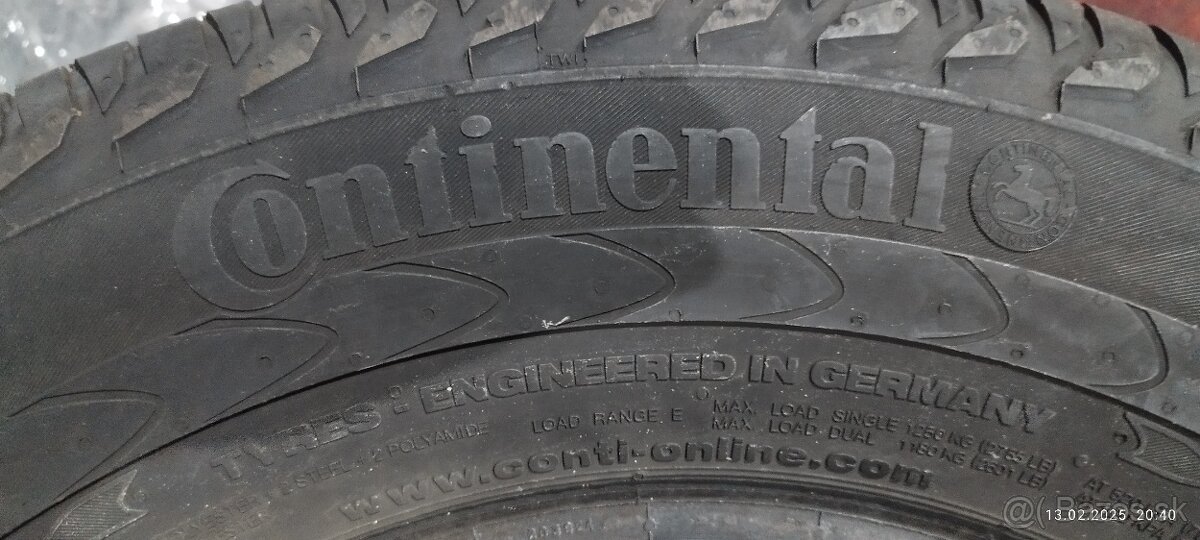 Continental Vanco2 215/75 R16C 116/114R